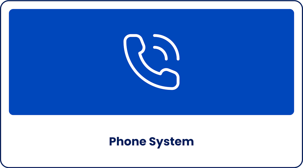 Phone System Card